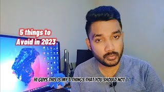 5 Things to avoid in 2023 including Andrew Tate