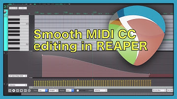 Smooth MIDI CC Automation in REAPER 6