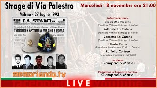 Strage di Via Palestro - Milano 27 luglio 1993