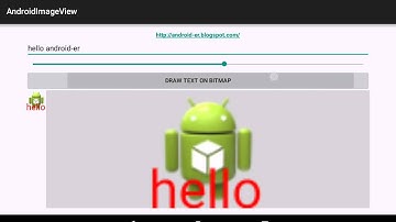 Draw text on Bitmap