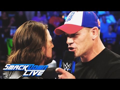 Relive the heated rivalry between John Cena and AJ Styles: SmackDown Live, Aug. 9, 2016