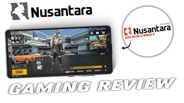 BGMI GAMEPLAY on Nusantara Project 5.1 Official Android 13 Custom ROM | Nusantara OS Gaming Review⚡