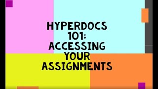 Hyperdocs 101   APUSH