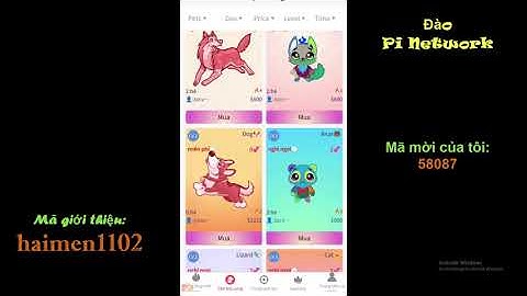 Đào Pi Network | Hướng Dẫn Mua Bán Thú Cưng PiPet Trên Pi Network