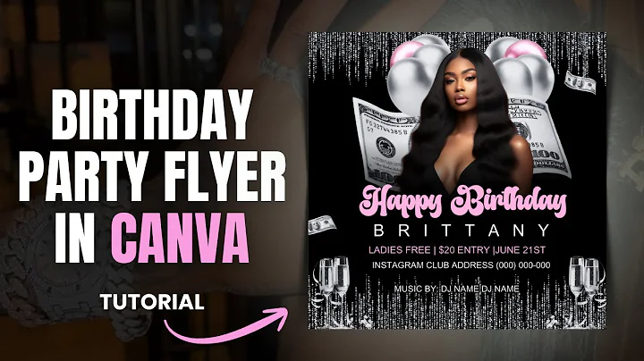 how to design a flyer using canva | diy flyers design