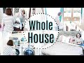 Whole House SAHM Cleaning Routine | Clean With Me
