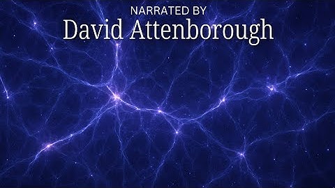 The Cosmic Web Explained — Narrated by David Attenborough