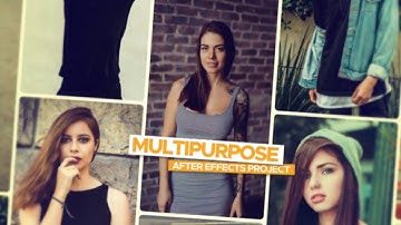 Dynamic Slideshow Mixed Version // Videohive After Effects Template