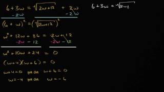 İkinci Dereceden Denklemleri Yerine Koyma Yöntemiyle Çözme (Matematik / Cebir) (Cebirin Temelleri)