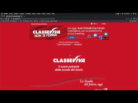 Tutorial CVV Classe Viva