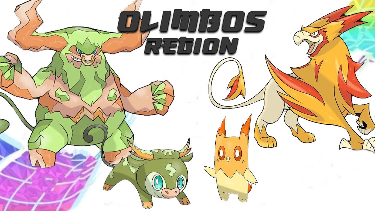 Complete Pokedex - Olimbos Fakemon Region (Gen 9 Future Pokemon Evolutions)  