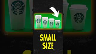 Why Starbucks doesn’t have a Small Size