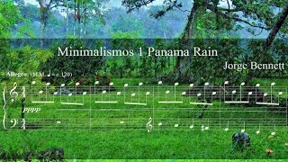 Jorge Bennett: Panama Rain (Digital Composition)