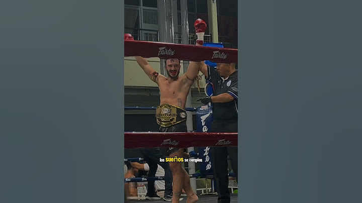 Así gane mi cinturón Fairtex de Muay Thai pro en #tailandia 🥊🇹🇭 #shorts #muaythai