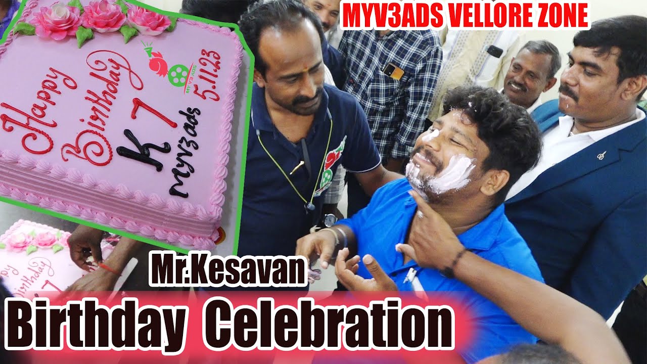 myv3ads Vellore zone K7 birthday celebration Myv3ads Family Store
