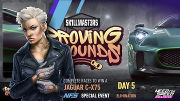 Jaguar C-X75 | Day 5  ELIMINATION | NFS No Limits  Proving Grounds
