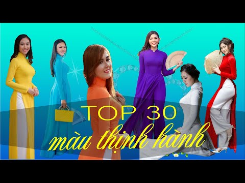 Phối Màu Áo Dài Và Quần - TOP 30 MÀU ÁO DÀI TRƠN THỊNH HÀNH NHẤT LỤA THÁI TUẤN TUYỆT ĐẸP 2019 TẠI 💘 Vải Áo Dài S