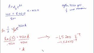 MAC 1105 SECTION 4.5 RADIOACTIVE DECAY WORD PROBLEMS