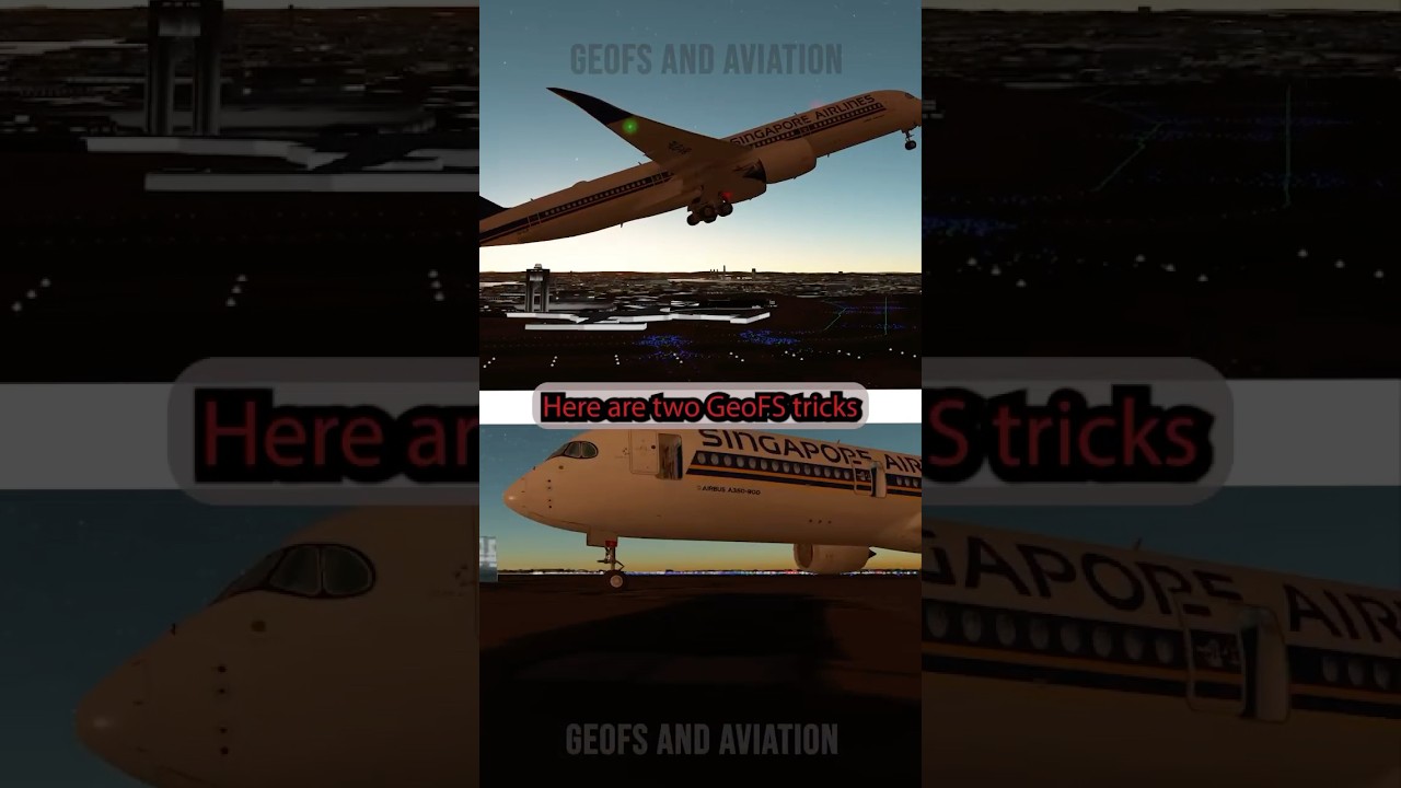 Two GeoFS tricks nobody knows!! 🤯🤯 