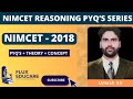 NIMCET 2018 Reasoning Paper Solution | Full Explanation of All Questions | MCA Entrance Preparation