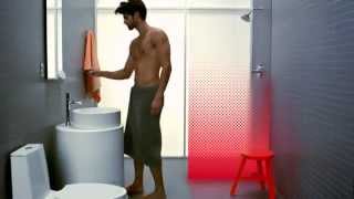 Discover Moxie showerhead + wireless speaker