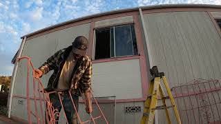 Removing Security Window Bars at Sweetwater
