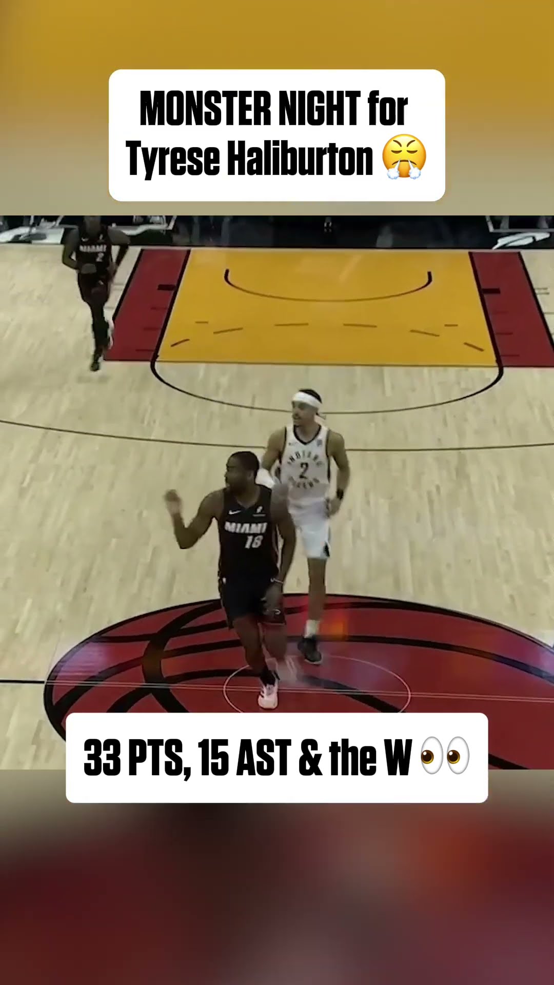 Tyrese Haliburton's HIGHLIGHTS vs. the Heat ?