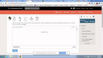 Uploading files to your wiki
