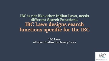 Corporate Debtor | Admission & Rejection wise Case Laws Search Function | IBC Laws