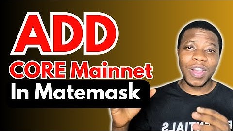 How to add CORE to Metamask Wallet | add core chain Mainnet in Metamask easier way