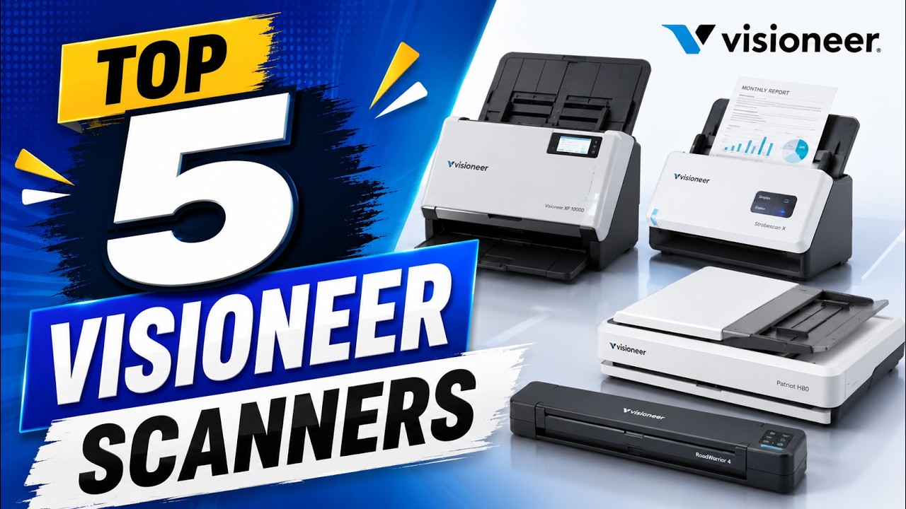 Top 5 Best Visioneer Scanners of {2026} – Top 5 Picks for Fast Document ...