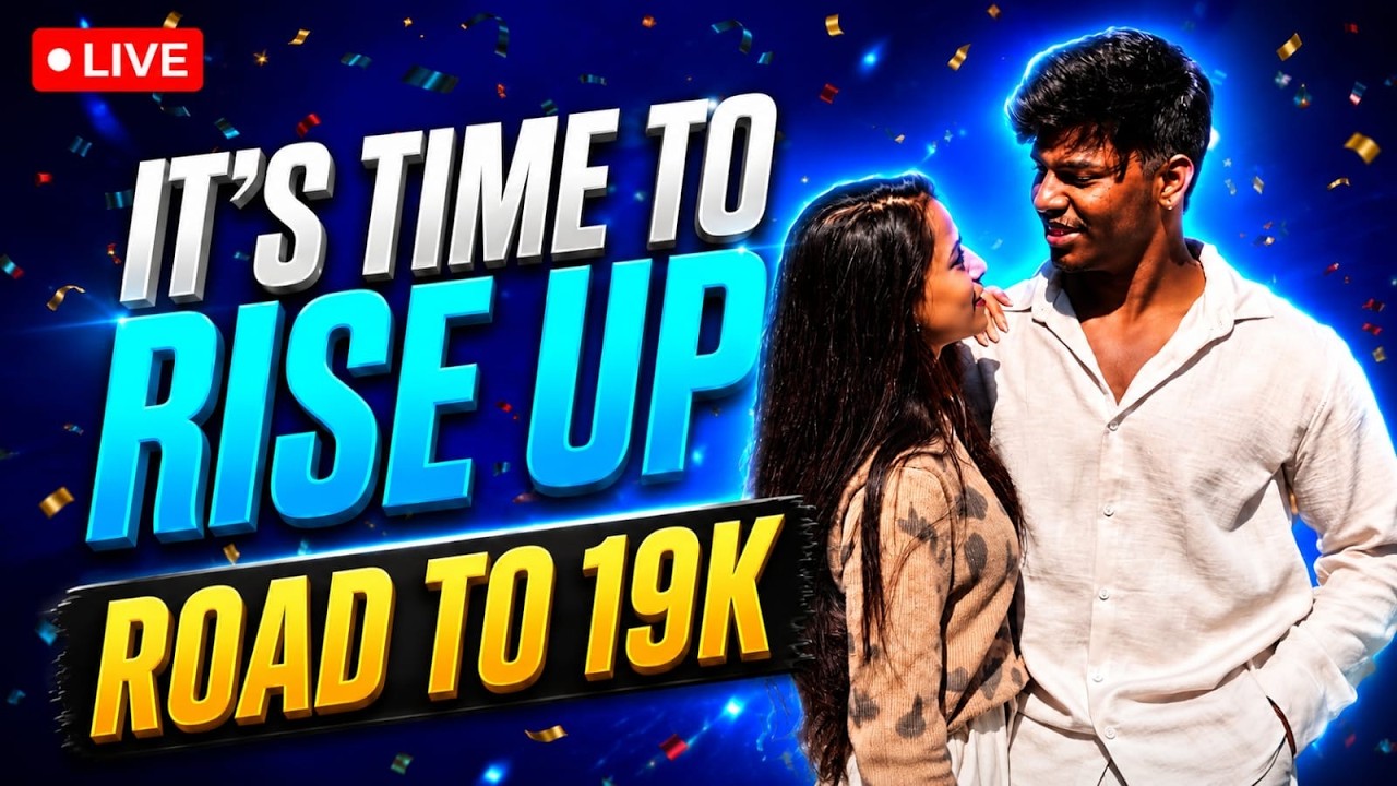 FREE FIRE KANNADA LIVE STREAM || COUPLES GAMING LIVE || ROAD TO 20k  FAMILY || @couplesgaming04