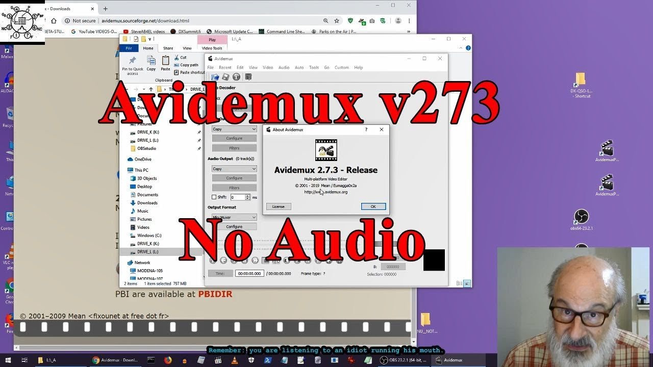 avidemux no audio avidemux no audio