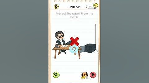 Brain test All-Star level 206 walkthrough solution