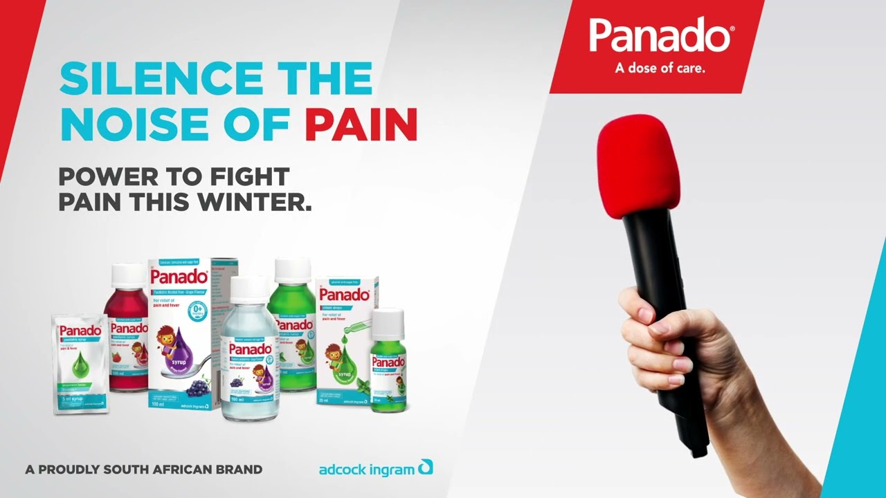 Silence the noise of pain with Panado®