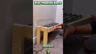 A Floating Concrete Bench Built Inside the Wall