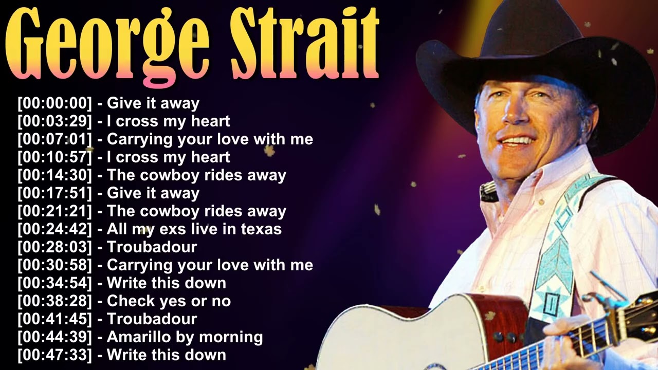🐎 George Strait – 🎵 Western icon known for powerful presence and sincere musical style 🌄