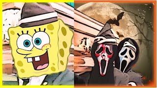 SpongeBob And Scream Coffin Dance Mashup