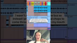 Controlling vocal chops with facial movement