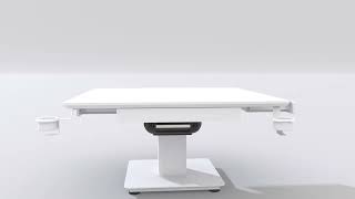Aoke Ignite The Coziest Desk This Winter One-Touch Lift Built-In Heater