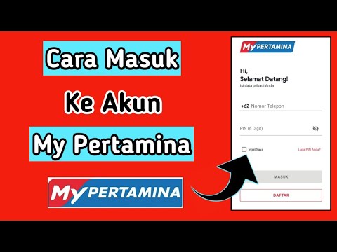 Cara Masuk My Pertamina || Cara Login Akun My Pertamina