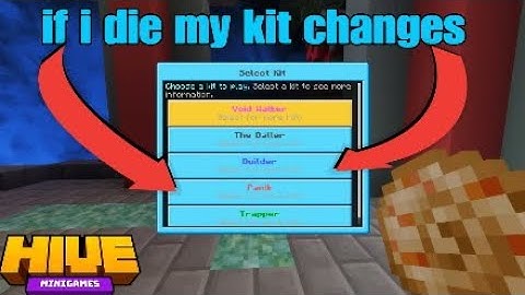 Hive Skywars but if i die my kit changes Christmas special for 70 subscribes