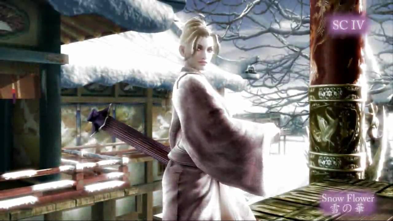 Soul Calibur IV - Snow Flower - (Soul Calibur machinima) Setsuka