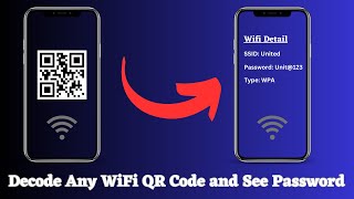 How to Decode Any WiFi QR Code and See Password in 2 minutes ? screenshot 3