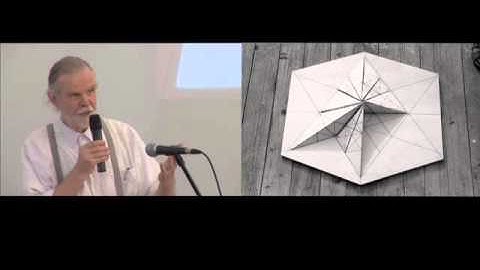 Einar Thorsteinn - speaking about fivefold symmetry at Life Is Space,  2006