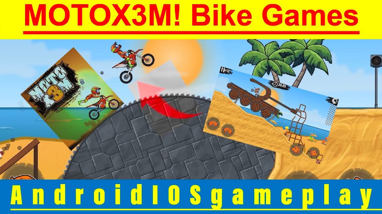 🅾️MOTO X3M Bike Racing Game #1, Levels 1-20 Gameplay Walkthrough [android, IOS] Racingfy gameplay