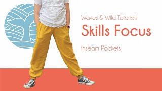 Waves & Wild Tutorials: Inseam Pockets