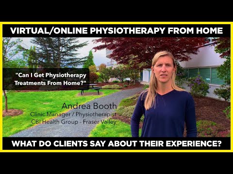 Online Physiotherapy Virtual Physiotherapy TeleHealth - Chilliwack, BC - CBI Chilliwack Corbould by CBI Health Centre Corbould Chilliwack
