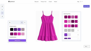 Swap Design Colors with Yoona.ai 4.0 | Instantly Swap the Color of Your Designs #aiinfashion