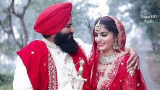 The Best Sikh Wedding Day Name is AMANPREET SINGH Weds NAVNEET KAUR By SONU DOGAR STUDIO M9815008521